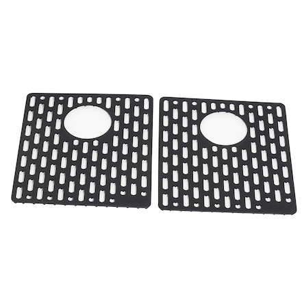 Ruvati Silicone Bottom Grid Sink Mat for RVG1385 and RVG2385 Sinks Black RVA41385BK